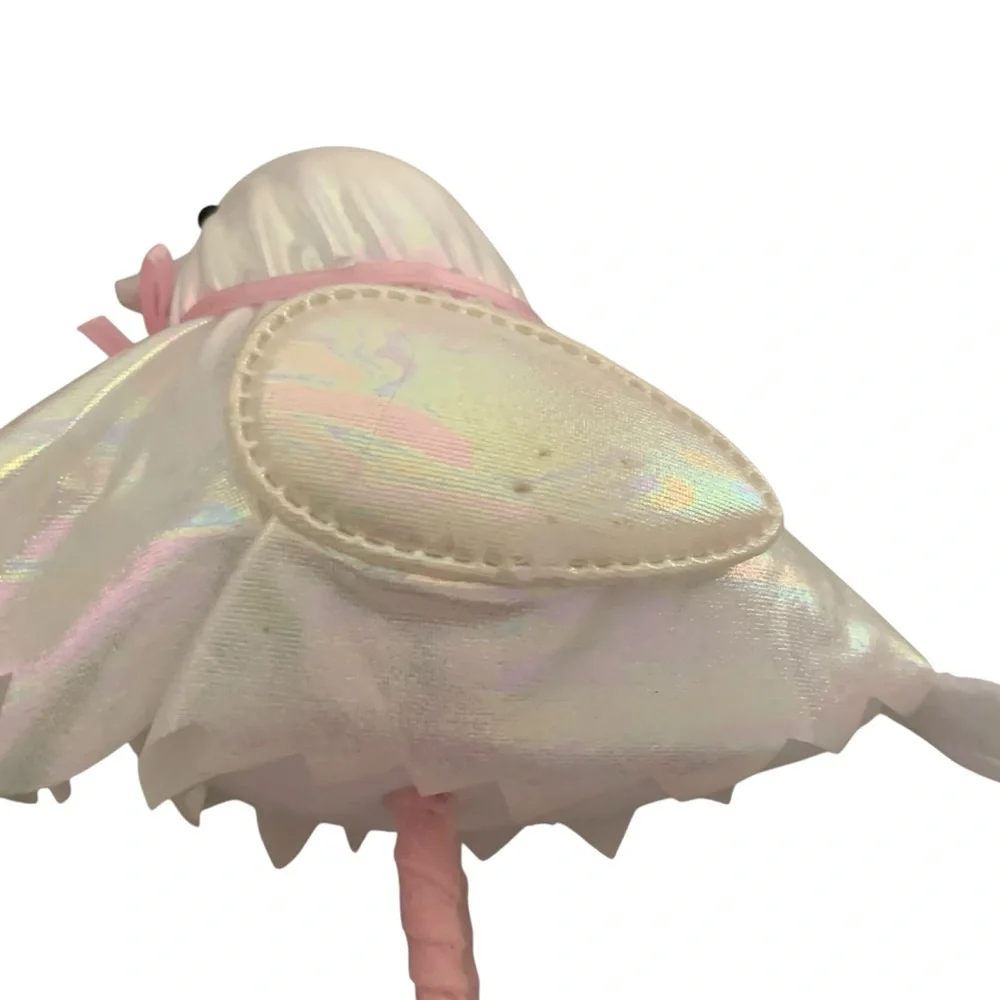Target Iridescent Bird Decor with Pink Details
